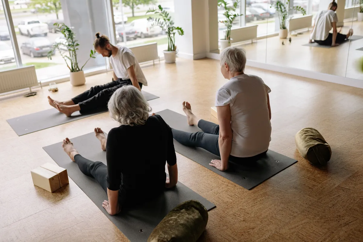 Séance collective d'activité physique adaptée encadrée en salle